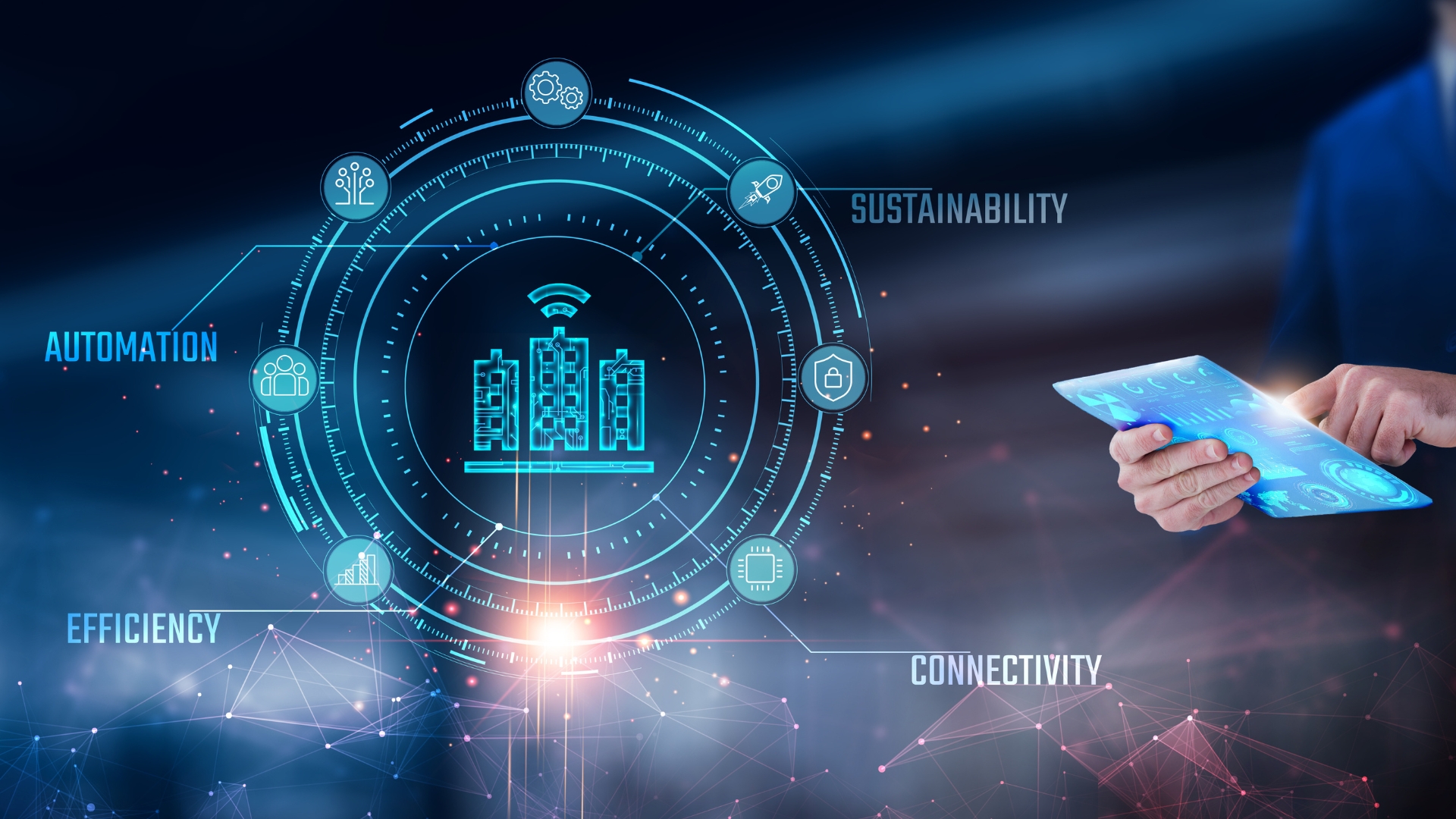 Smart buildings IoT-connected systems